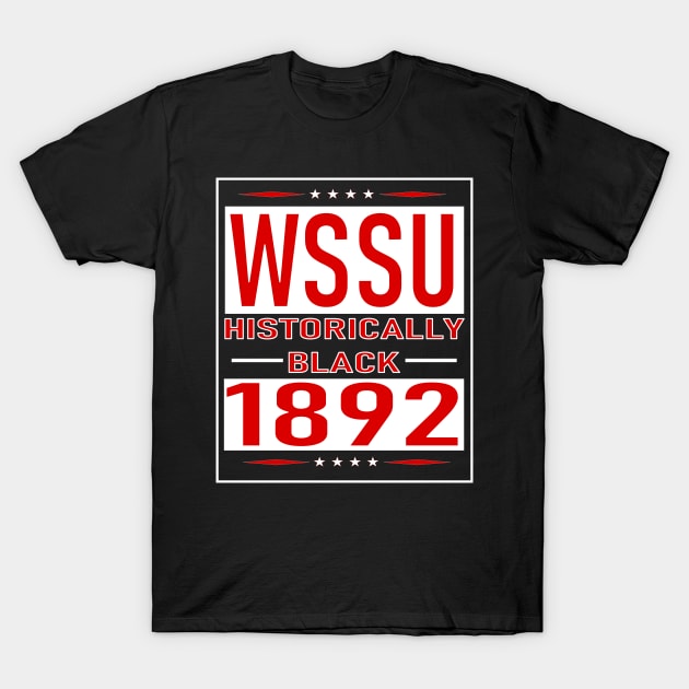 Winston Salem State 1892 University Apparel T-Shirt by HBCU Classic Apparel Co